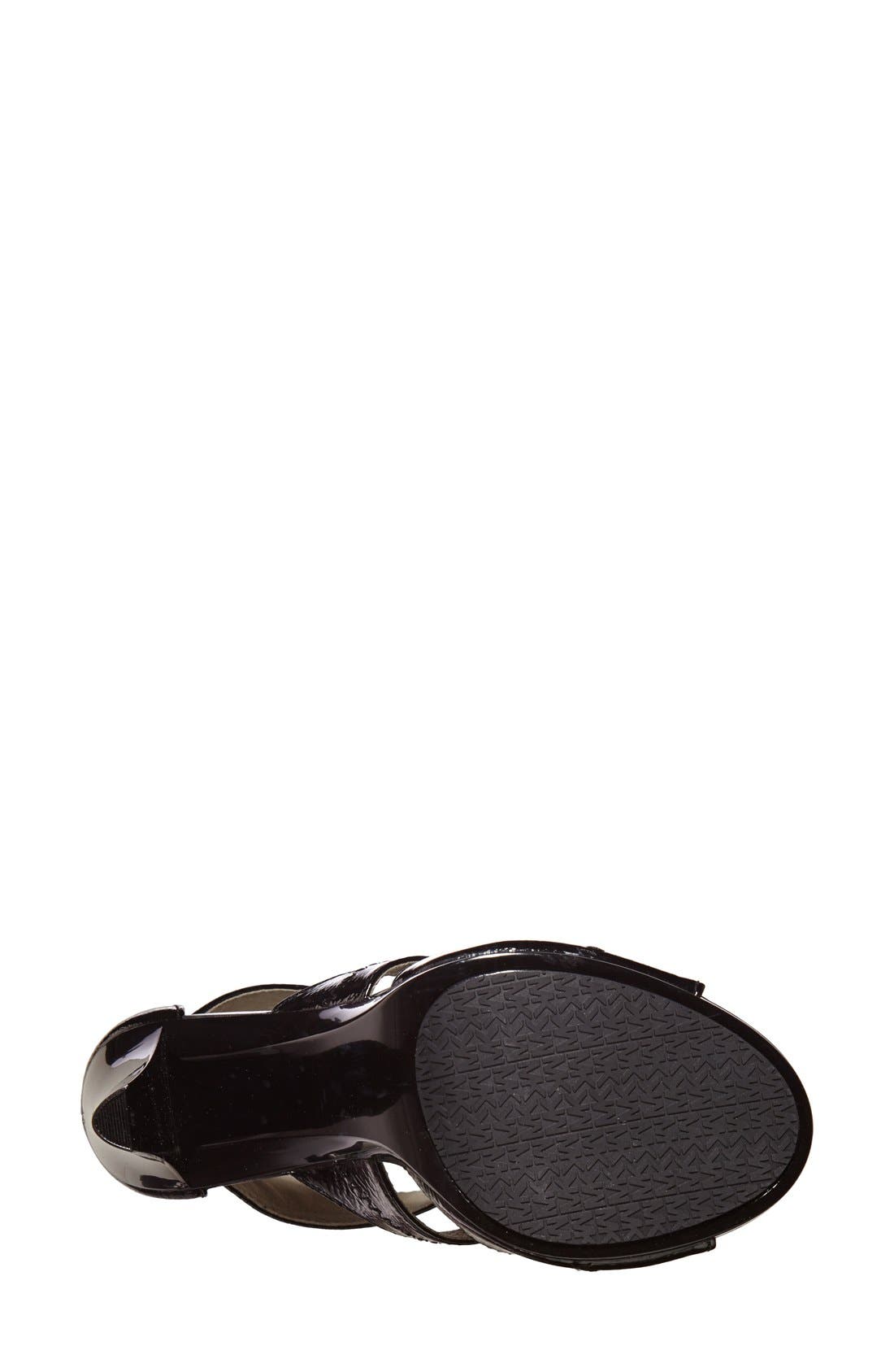 MICHAEL Michael Kors 'Berkley' T-Strap Sandal, Alternate, color, 