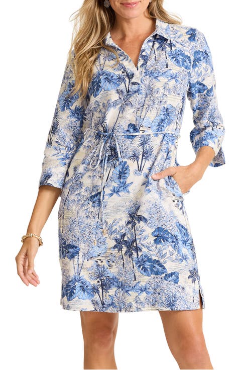 Botanical Breeze Shift Dress