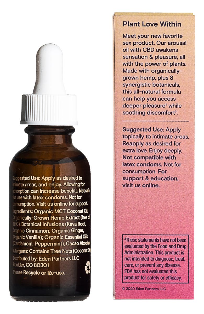 FORIA Awaken Arousal Oil with CBD, Alternate, color, 