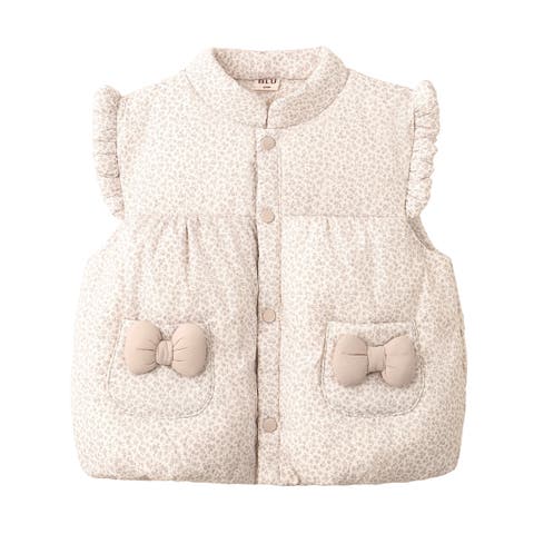 Floral Bow Vest