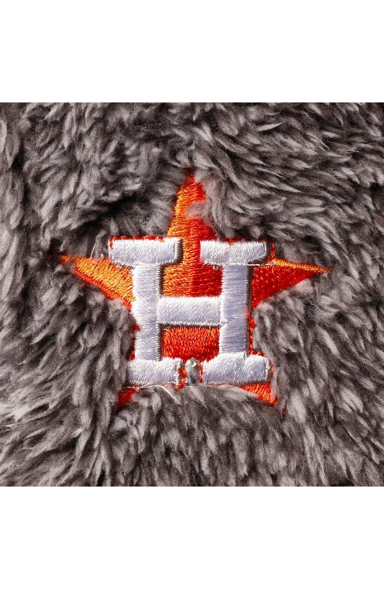 Outerstuff Newborn & Infant Gray Houston Astros Game Nap Teddy Fleece Bunting Sleeper, Alternate, color, 