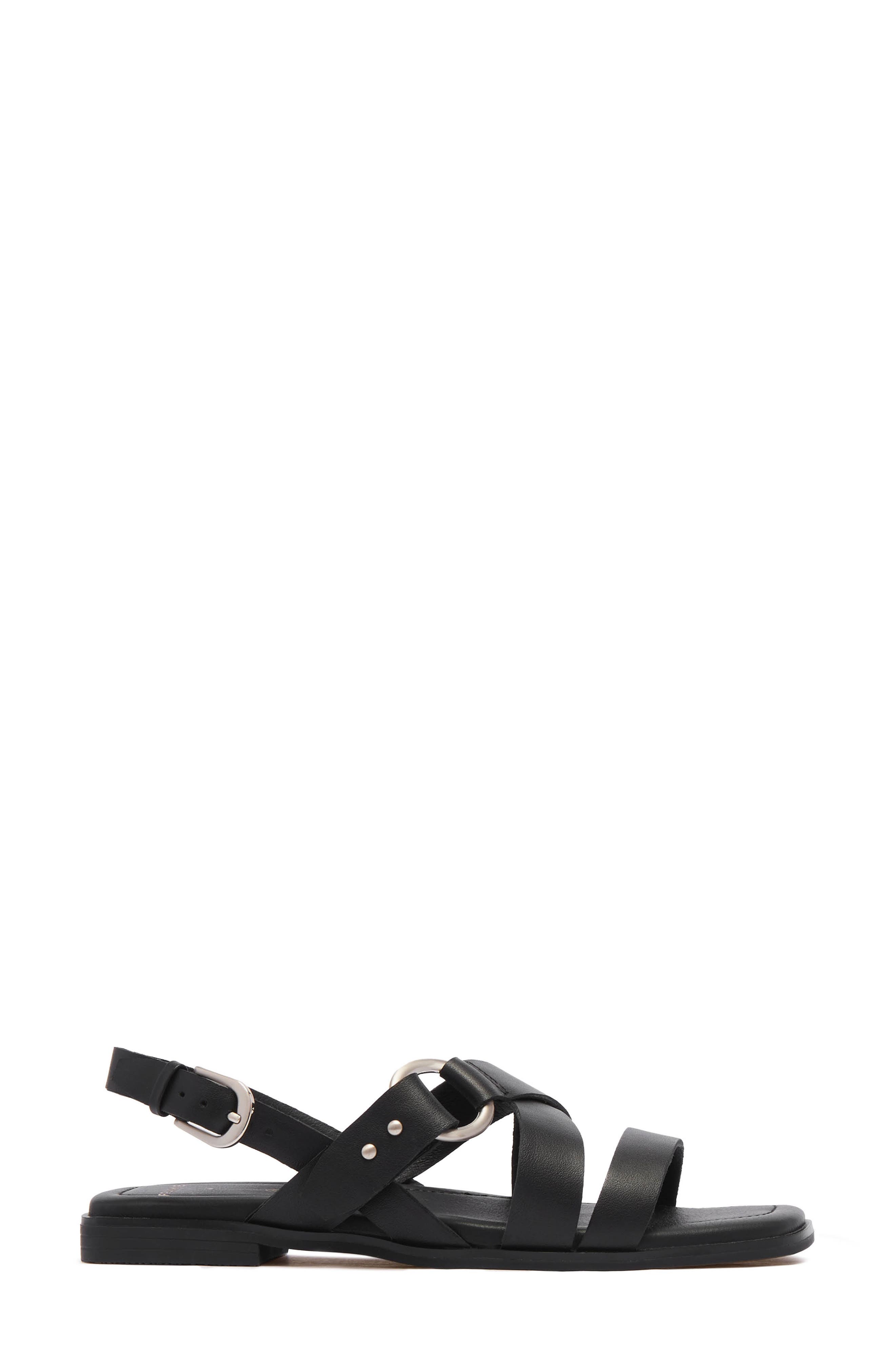 FRANKIE4 Finn Slingback Sandal, Alternate, color, Black
