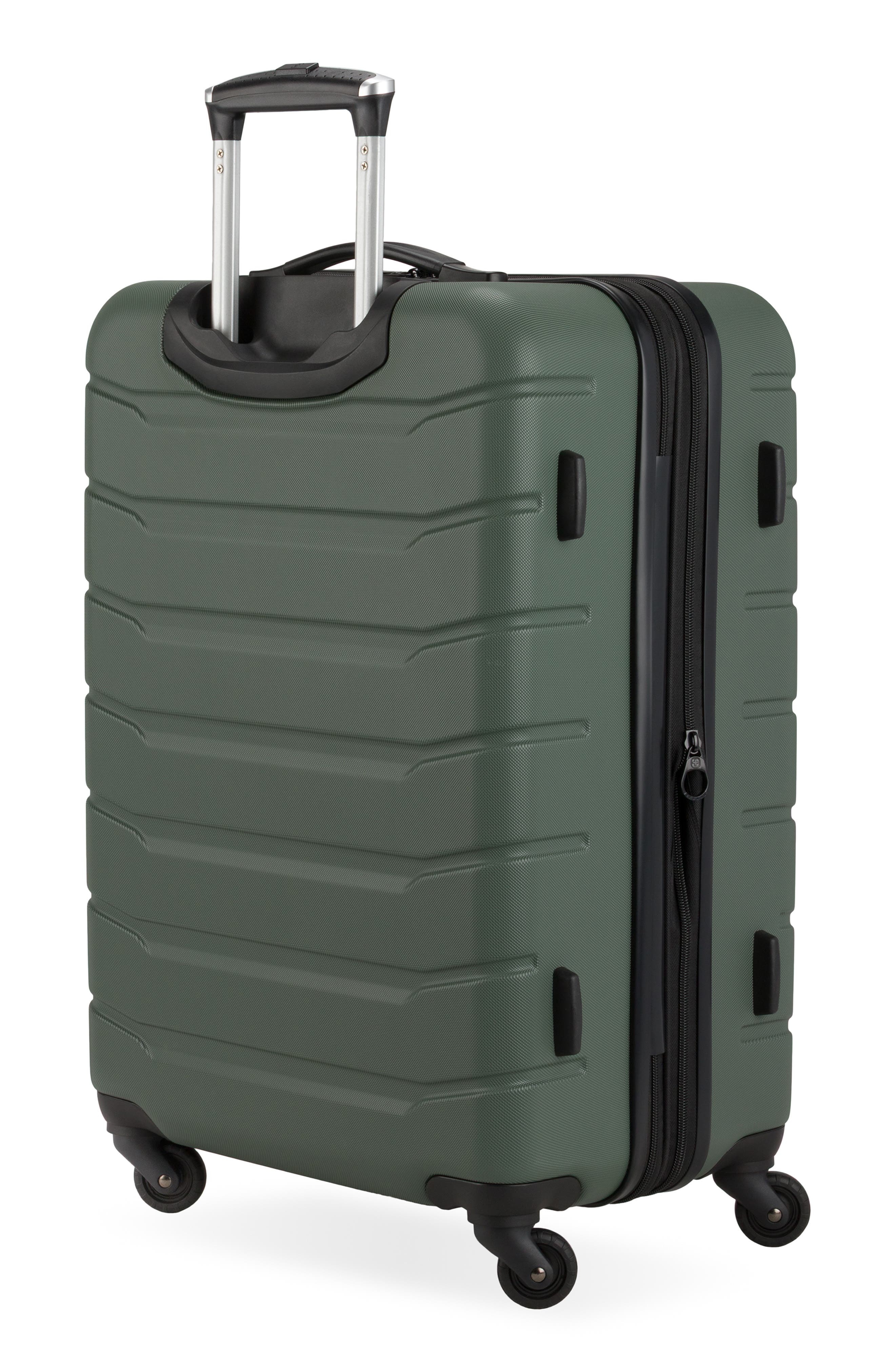 SWISSGEAR 24-Inch Hardside Spinner Suitcase, Alternate, color, Olive