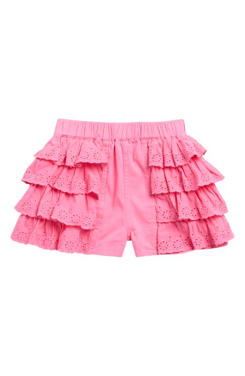 Kids' Eyelet Tiered Shorts (Toddler & Little Kid)