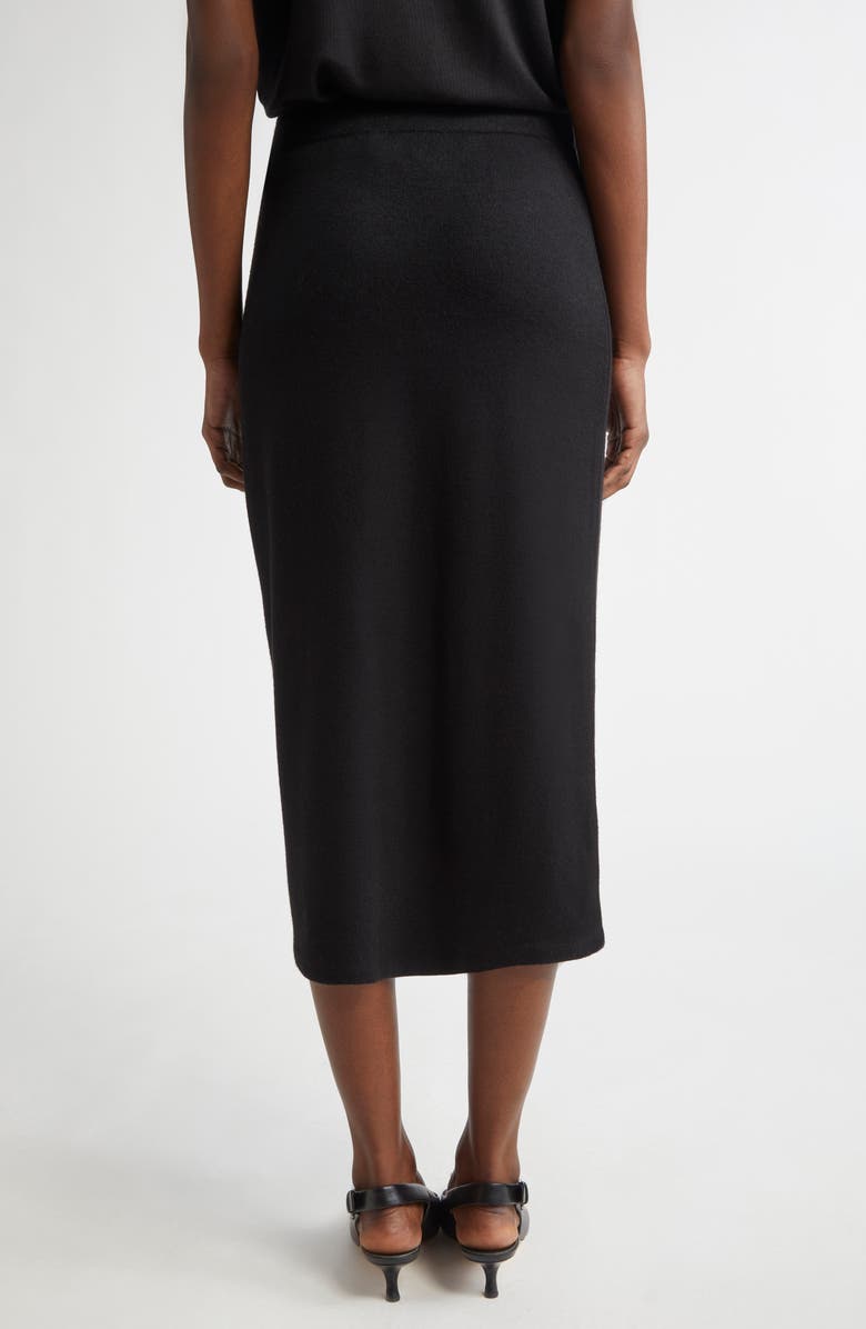 Vince Midi Sweater Skirt, Alternate, color, Black