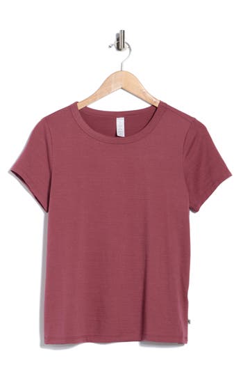 Marika Harmony T-shirt In Burgundy