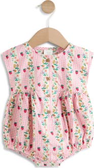 NEXT Strawberry Floral Romper