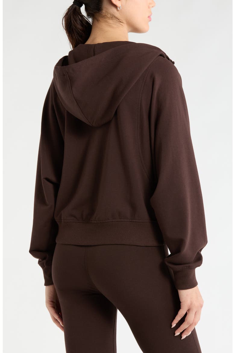 Zella Weekend French Terry Full Zip Hoodie (Women) | Nordstrom