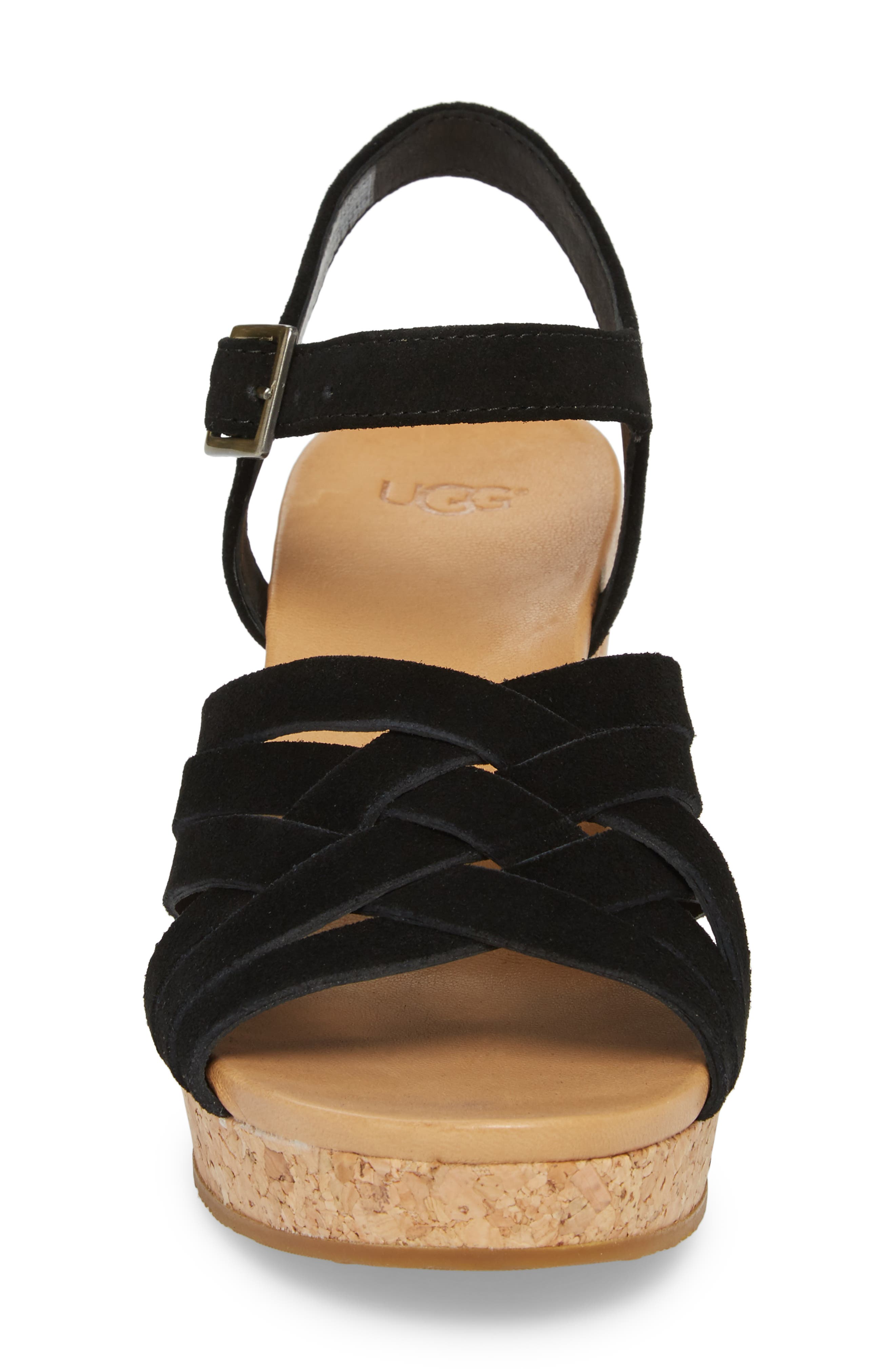 UGG<sup>®</sup> Uma Wedge Sandal, Alternate, color, 