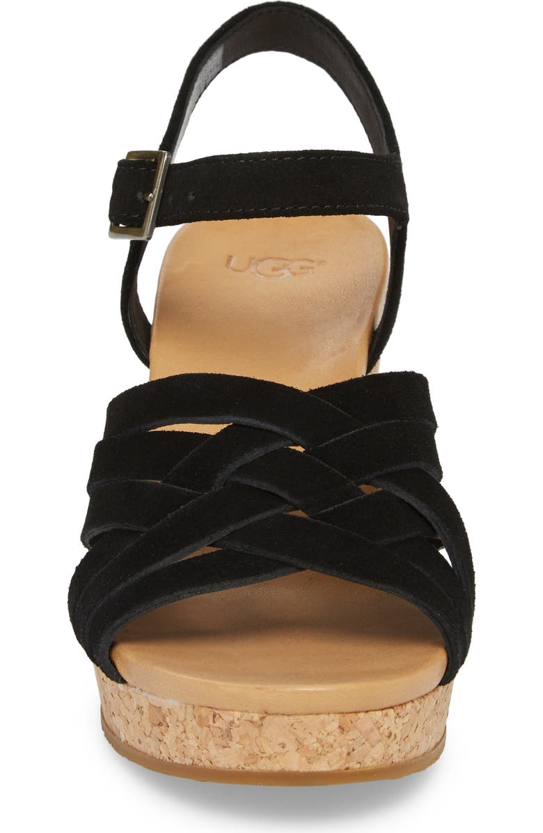 UGG<sup>®</sup> Uma Wedge Sandal, Alternate, color,