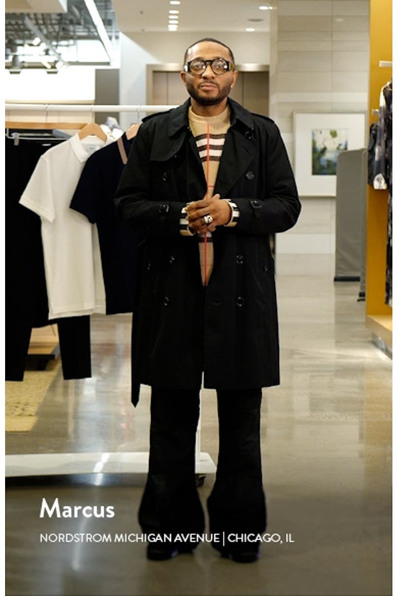 The Kensington Mid Cotton Gabardine Trench Coat video