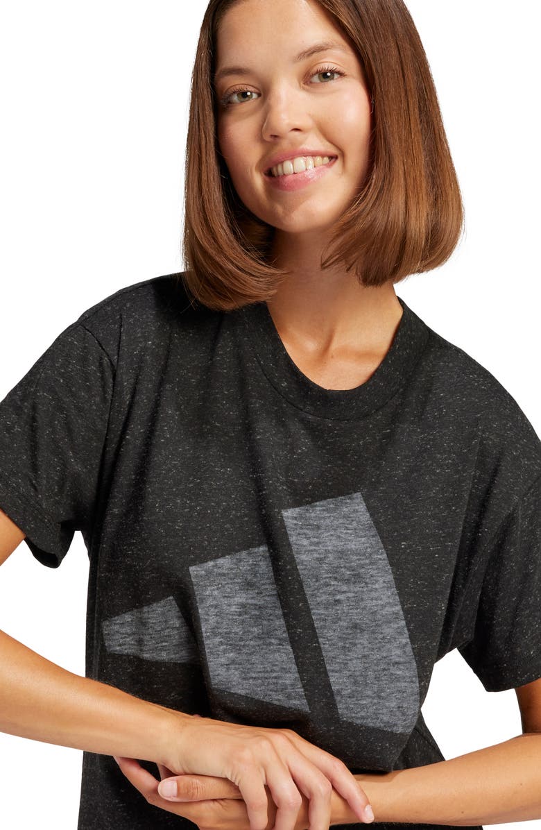 adidas Winners Graphic T-shirt, Alternate, color, Black/ White