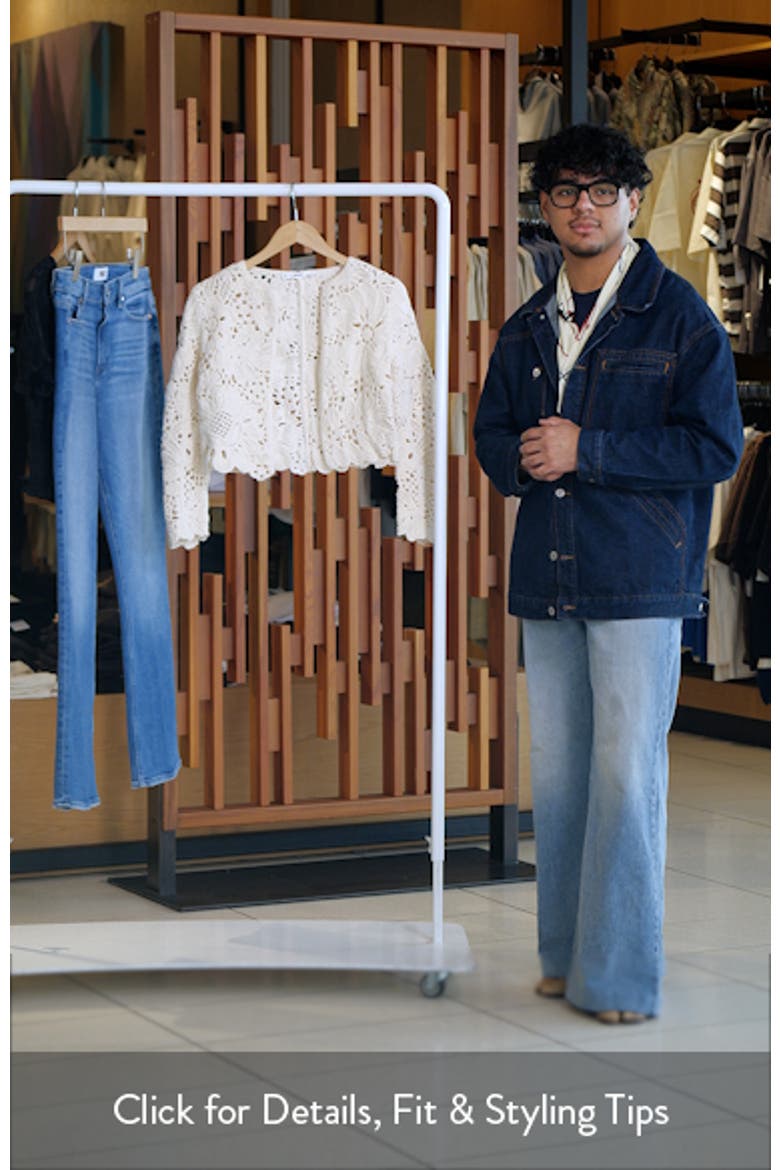 Open Knit Cardigan Jacket video