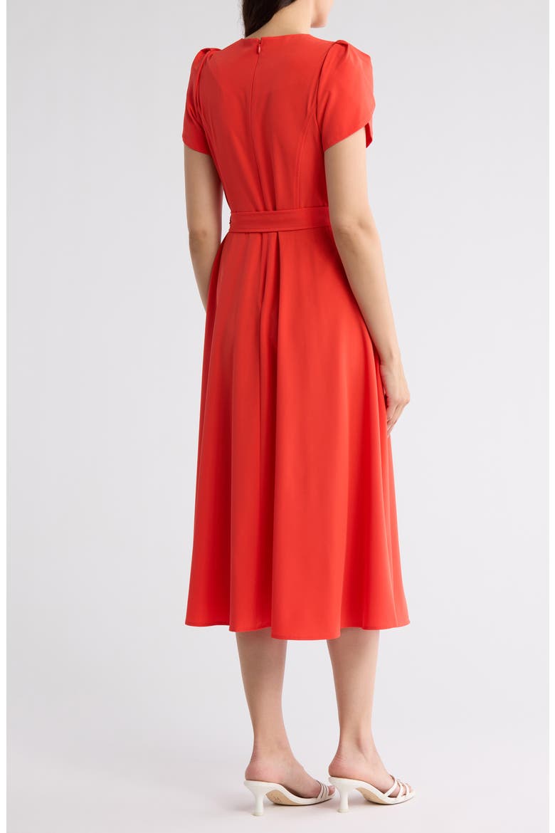 calvin klein women's tulip sleeve a-line midi dress Calvin Klein Women's Tulip Sleeve A-Line Midi Dress, black, 4, S : Buy Online at Best Price in KSA