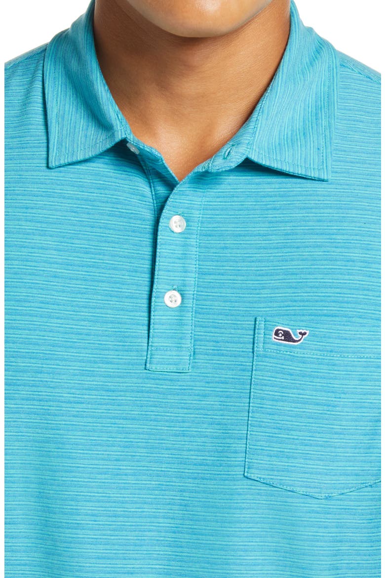 Cay Edgartown Regular Fit Polo, Alternate, color, AZURE
