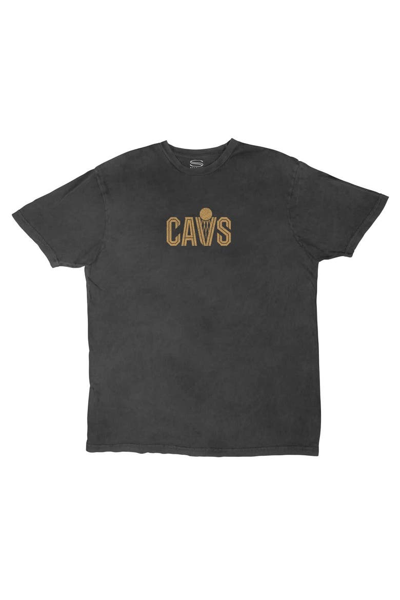 Men's Stadium Essentials  Charcoal Cleveland Cavaliers Get Back Oversized Vintage T-Shirt, Alternate, color, Charcoal