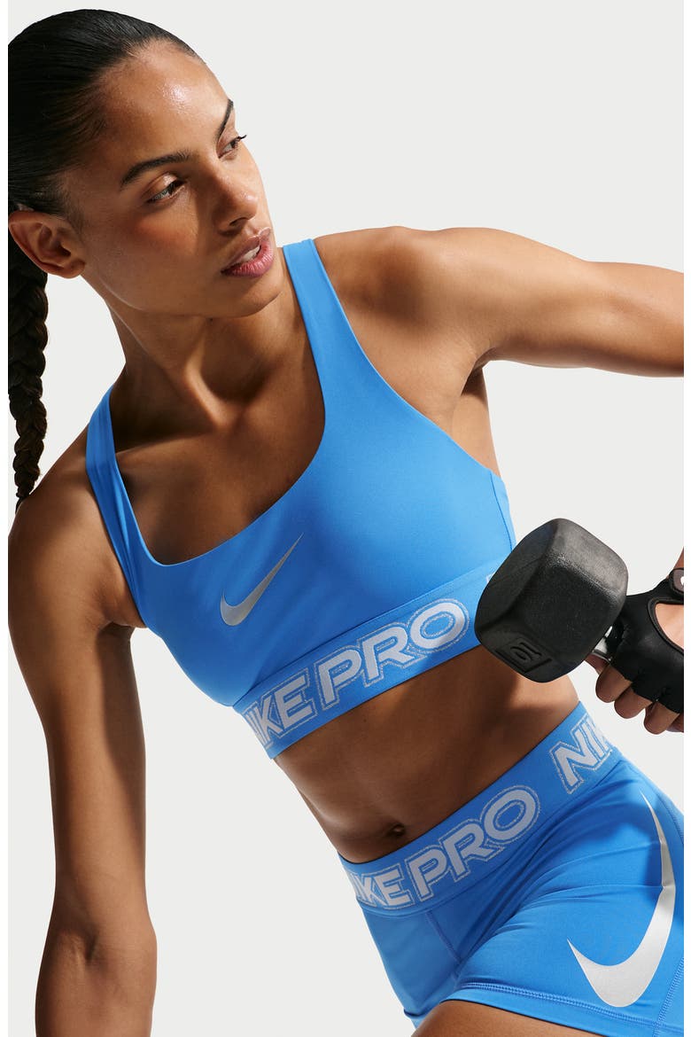 Pro Dri-FIT Sports Bra, Alternate, color, LIGHT PHOTO BLUE