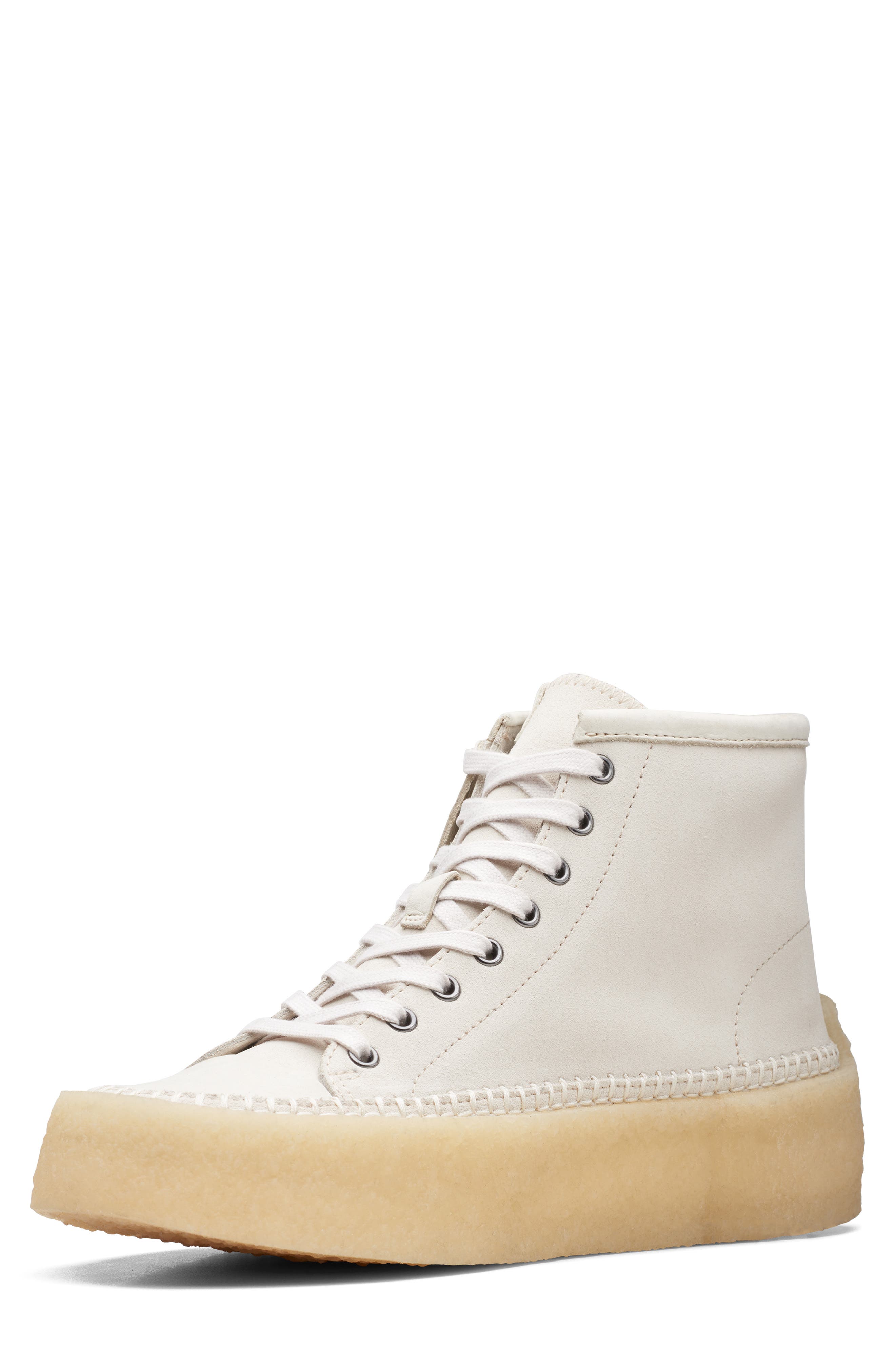 Caravan Origin Mid Top Sneaker, Alternate, color, OFF - WHITE
