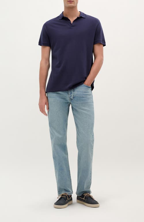 Scalpers Thin Polo In Blue