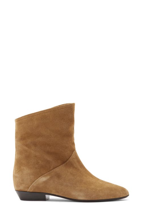 Isabel Marant Solvan Slouch Bootie In Brown