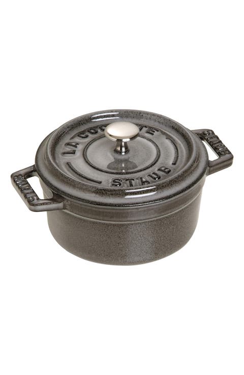 Enameled Cast Iron 0.25-Quart Mini Cocotte