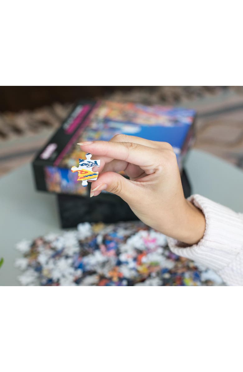 Toynk Evening In Akihabara Japan Puzzle For Adults And Kids | 1000 Piece Jigsaw Puzzle, Alternate, color, Blue