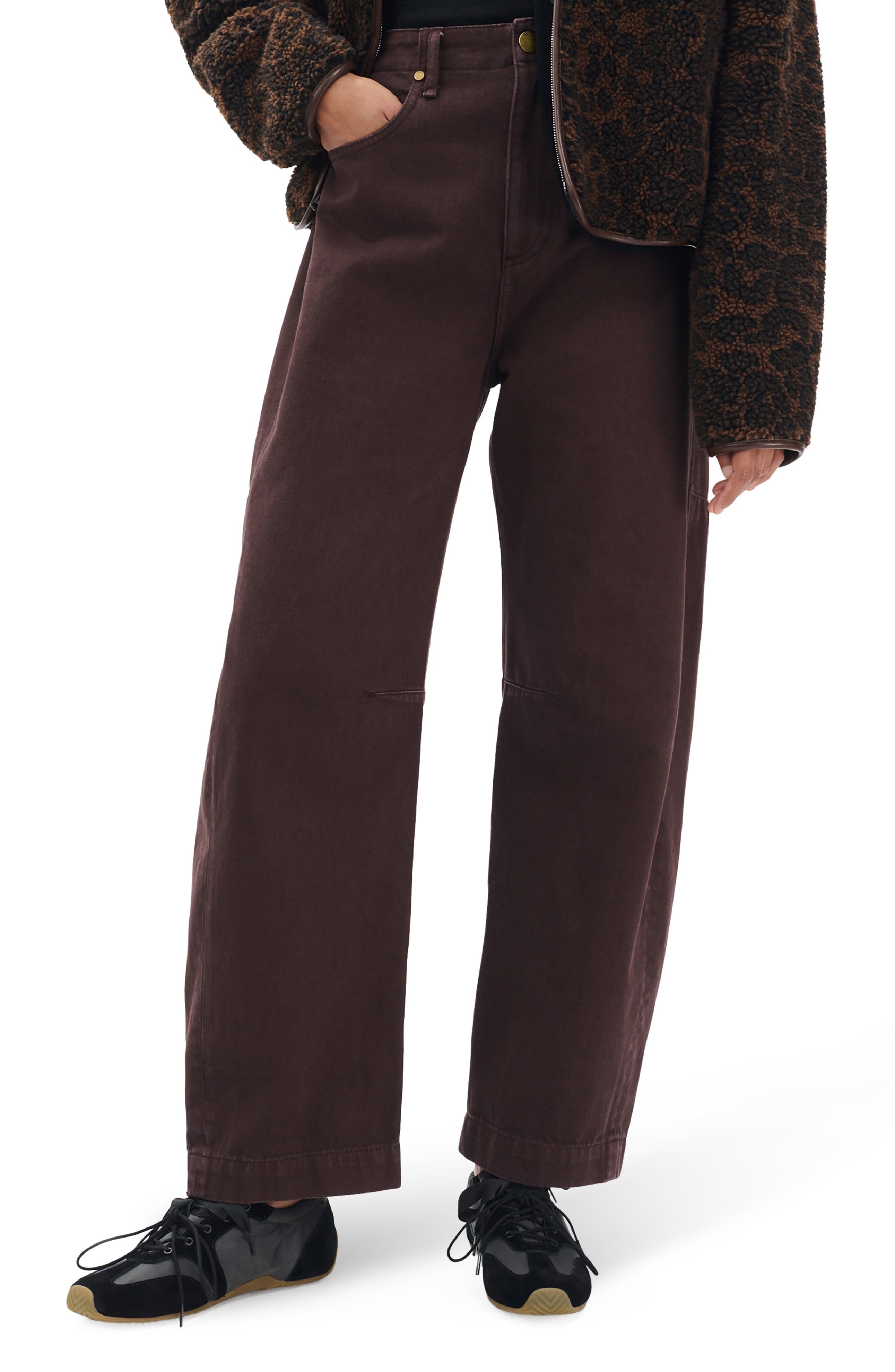 rag &amp; bone Emilee Ballet Sneaker, Alternate, color, Graphite