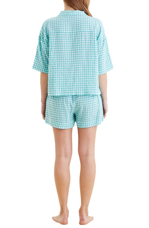 PAPINELLE PAPINELLE GINGHAM SEERSUCKER PAJAMAS