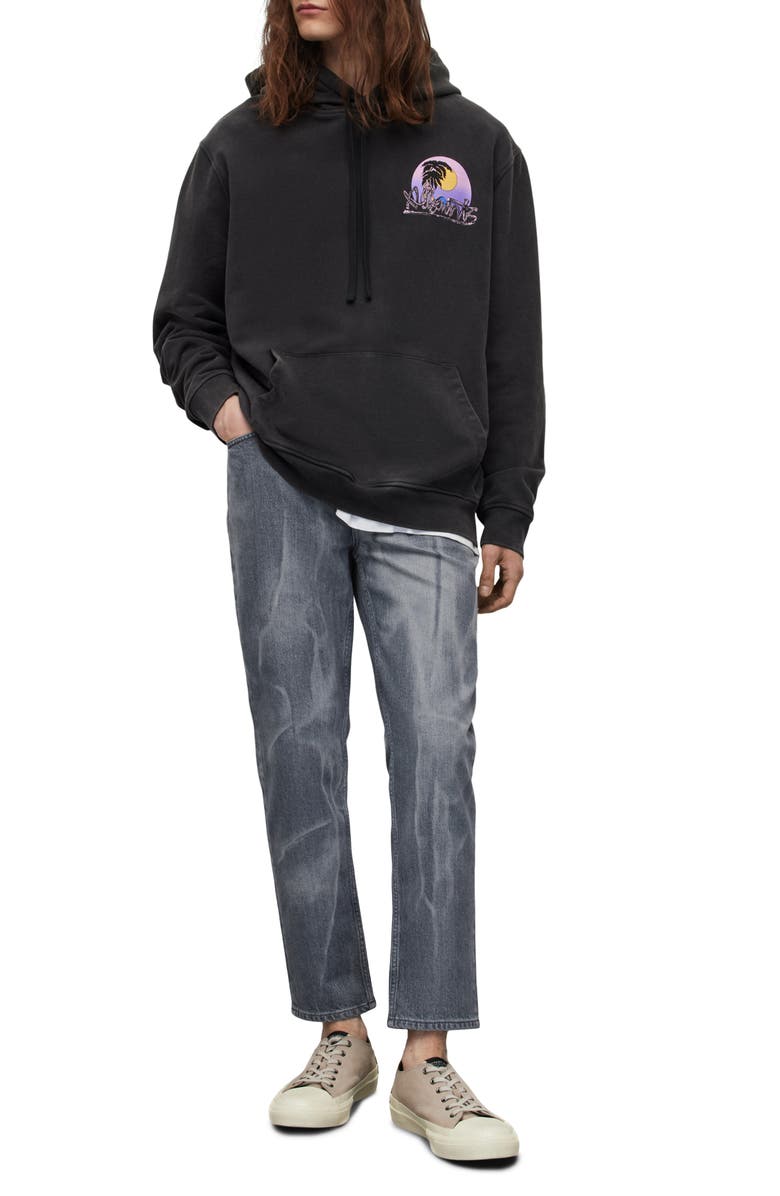 AllSaints Dean Tapered Jeans, Alternate, color,