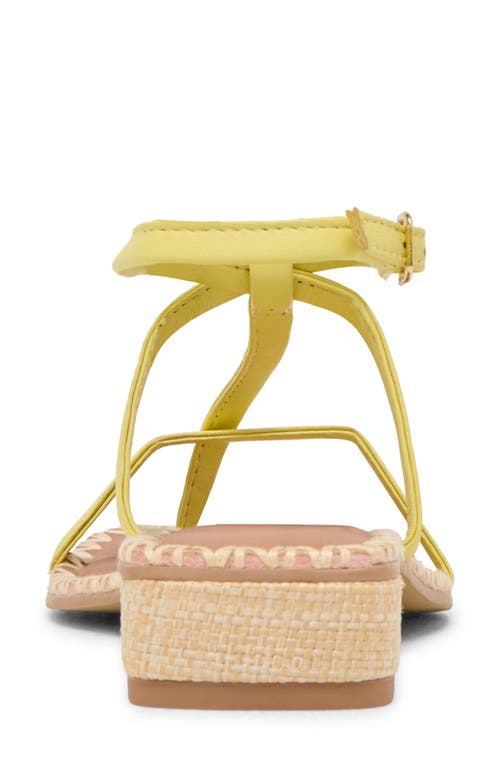 Dolce Vita Bindi Sandal In Lemon Stella