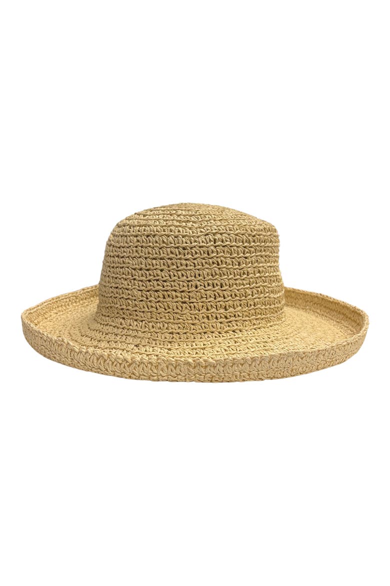 Straw Sun Hat, Main, color, NATURAL