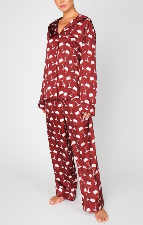 Show Me Your Mumu Classic Pj Set In Red