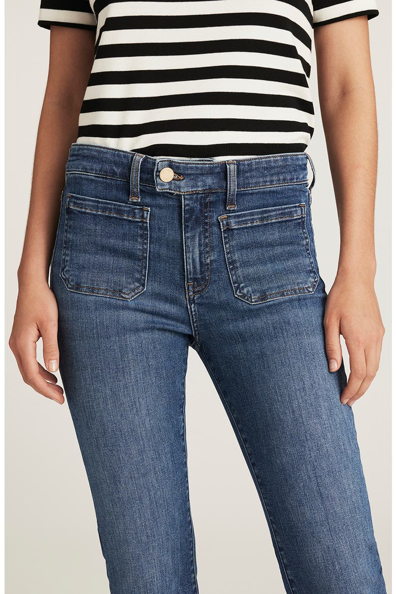 Vicky Marine Mid Rise Bootcut Jeans, Alternate, color, MID BRUSHED GOLD PREMIUM