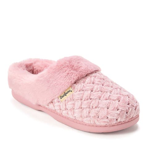 Claire Cable Knit Chenille Clog Slipper (Women)