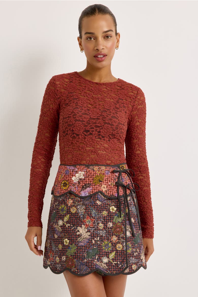 Hazel Top, Alternate, color, Auburn
