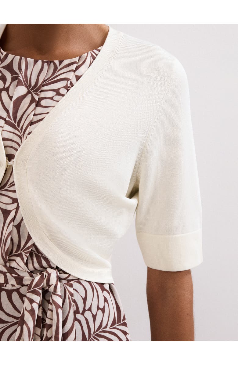 Phase Eight Riah Short Sleeve Bolero Shrug, Alternate, color, 