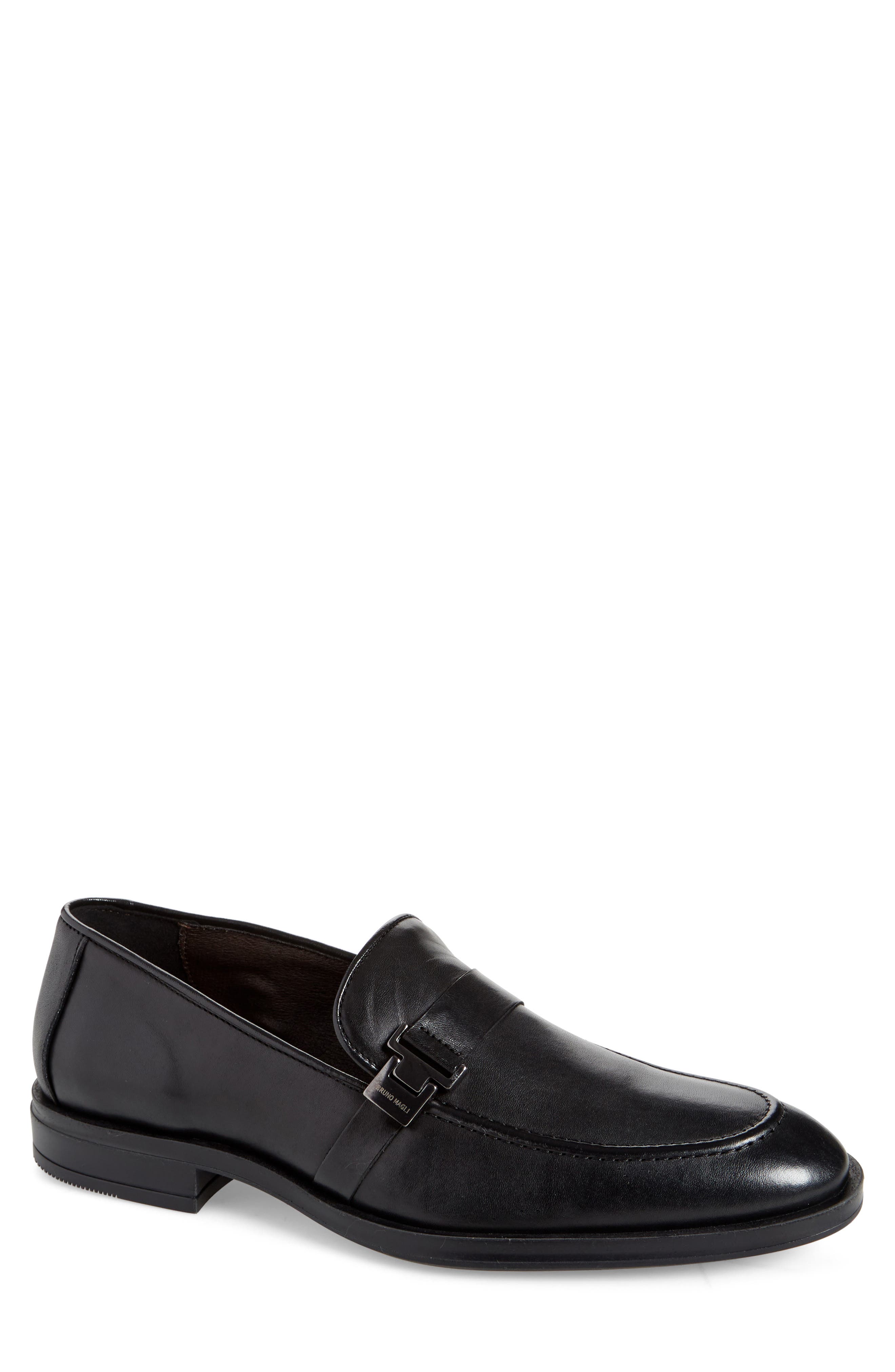 Bruno Magli Pablo Buckle Strap Loafer
