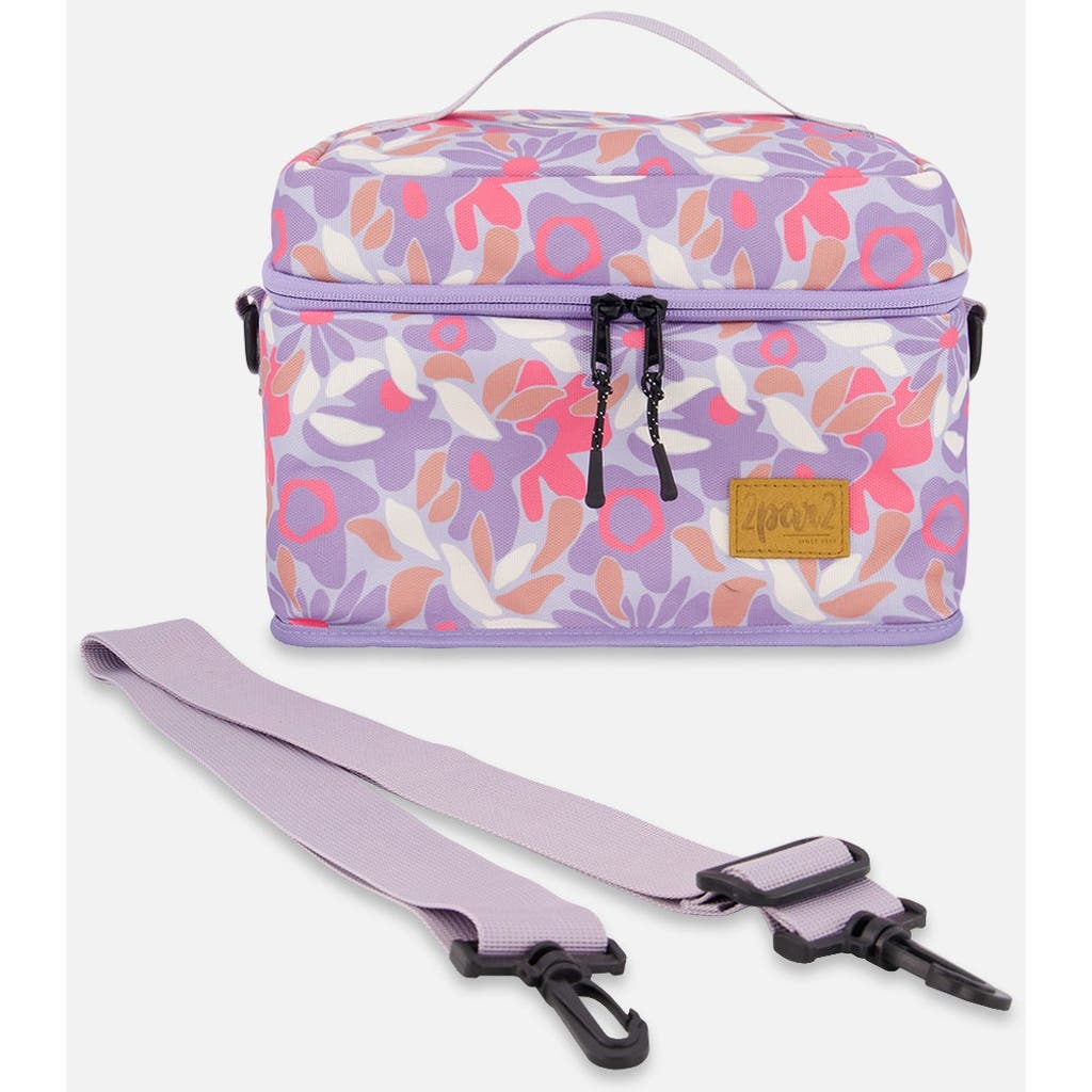 Deux Par Deux Girl Lunch Box In Purple