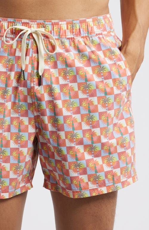 Fair Harbor The Bungalow Water Repellent Swim Trunks In Multi