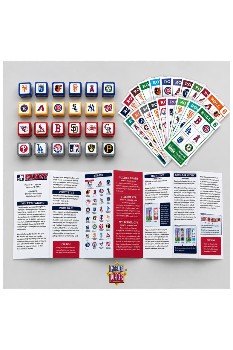 MLB - League Fanzy Dice Game, Alternate, color, Multicolor