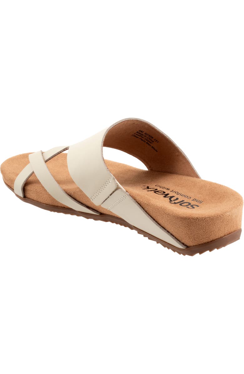 SoftWalk<sup>®</sup> Blaine Slide Sandal, Alternate, color, Ivory