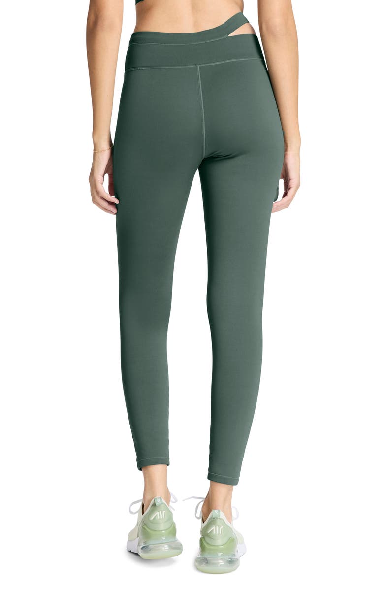 BANDIER Aria Asymmetric Waist Leggings, Alternate, color, 