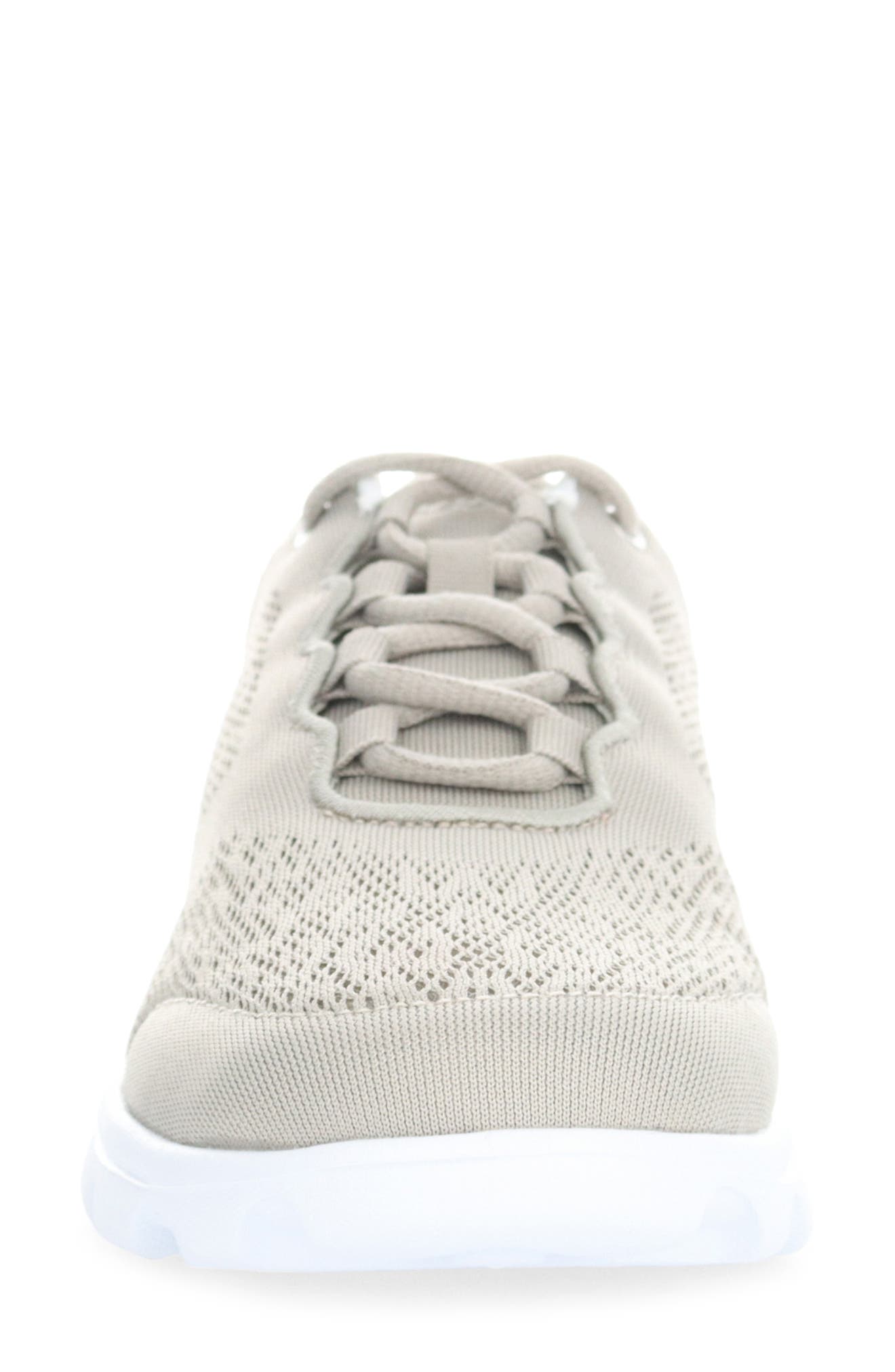 TravelActiv Knit Lace-Up Sneaker, Alternate, color, TAUPE