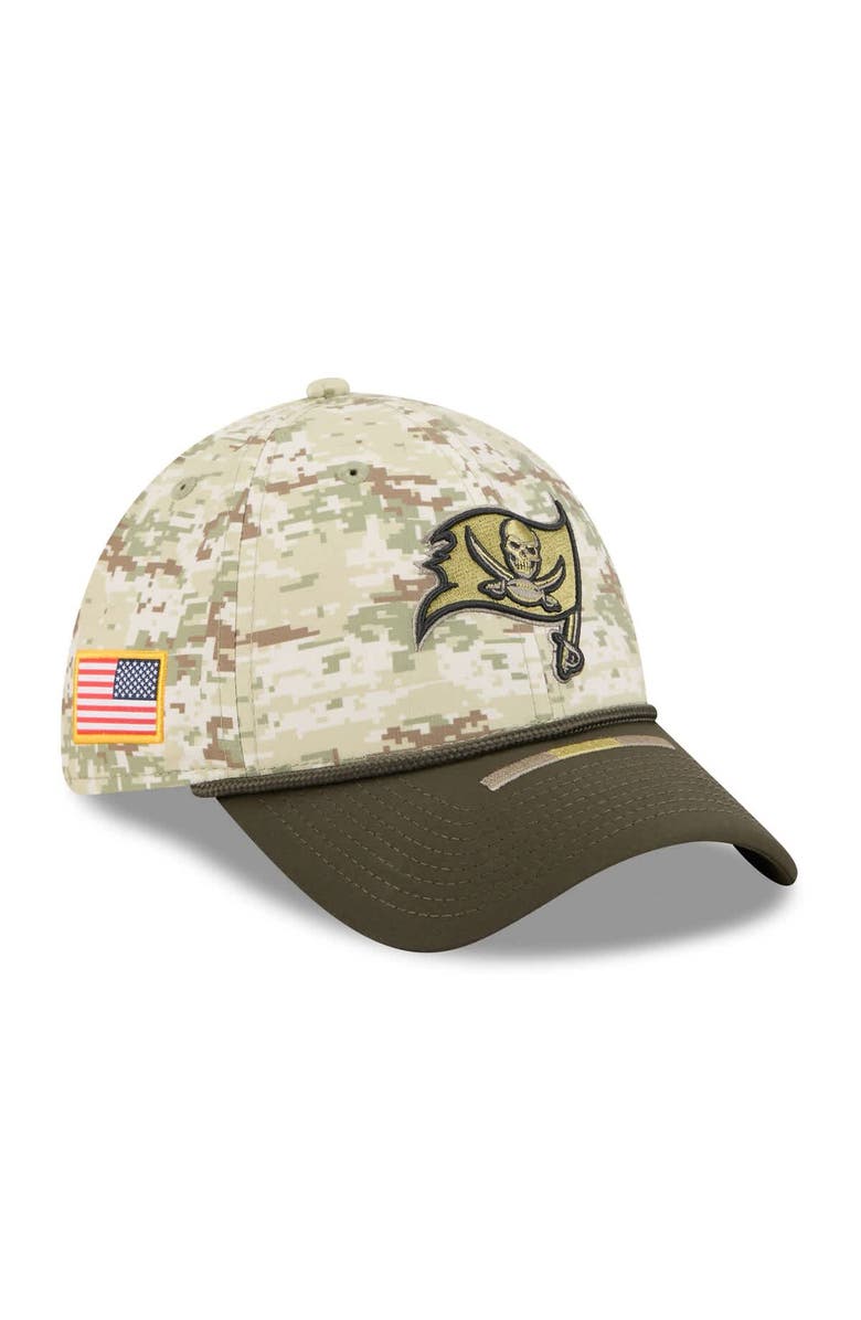New Era Men's New Era  Camo Tampa Bay Buccaneers 2025 Salute to Service 39THIRTY Flex Hat, Main, color, 