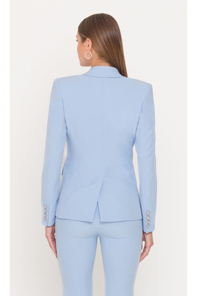 Emilio Crepe Blazer, Alternate, color, Light Blue