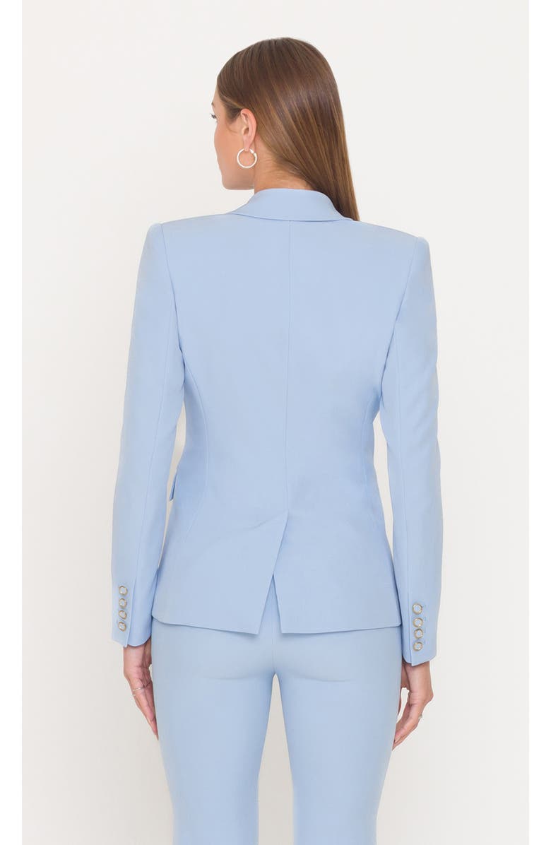 Generation Love Emilio Crepe Blazer, Alternate, color, Light Blue