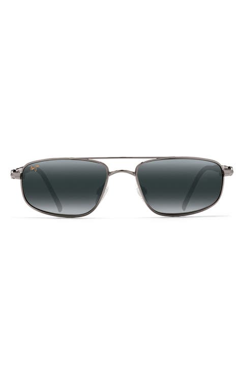 Kahuna 59mm PolarizedPlus®2 Rectangular Sunglasses