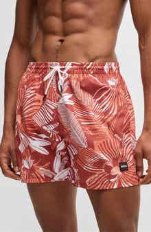 BOSS Piranha Floral Swim Trunks