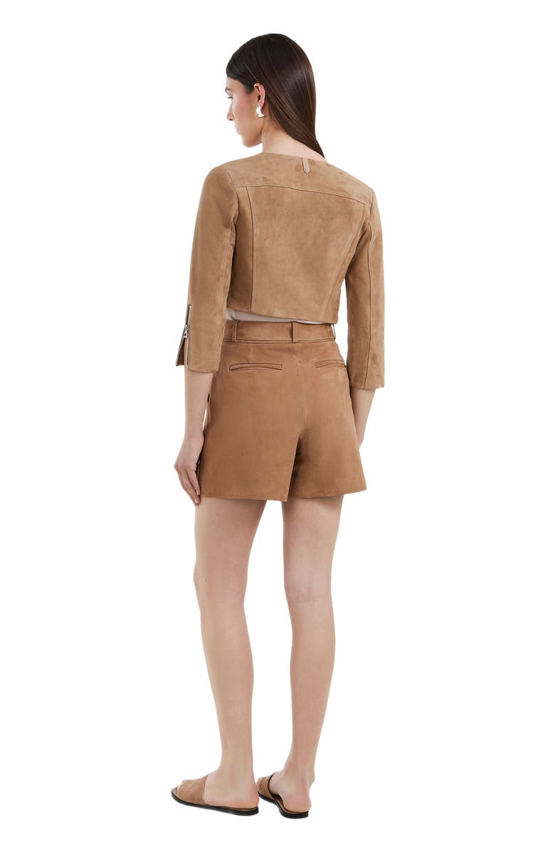 Rudsak WINNI WOMEN'S FITTED CROPPED SUEDE JACKET, Alternate, color,