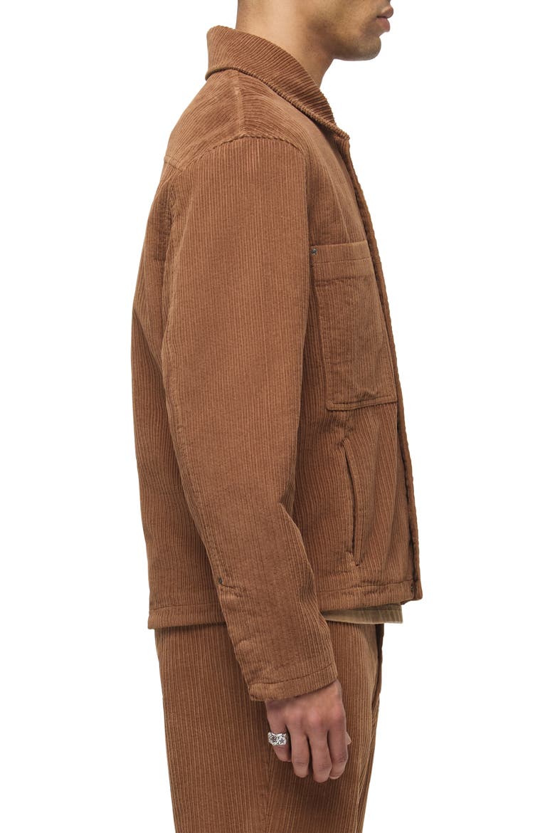 Worker Corduroy Shirt Jacket, Alternate, color, TOFFEE